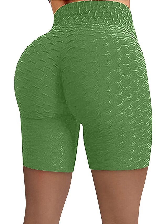 Womens Clothing Womens Bottoms | Womens Casual / Sporty Athleisure Shorts Ruched Butt Lifting Short Pants Leisure Sports Weekend