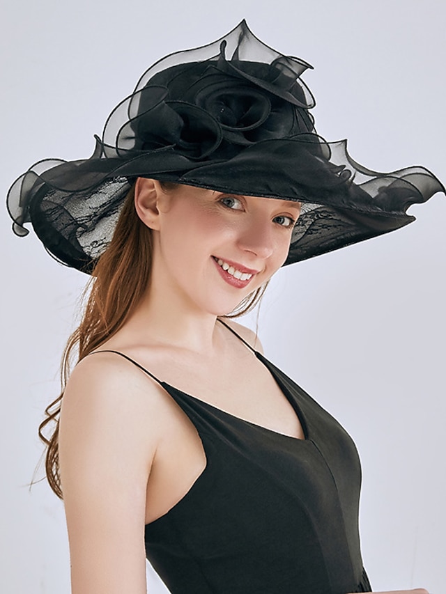 Womens Clothing Womens Accessories | Womens Classic & Timeless Bucket Hat Sun Hat Party Dailywear Holiday Floral Floral Black Pi