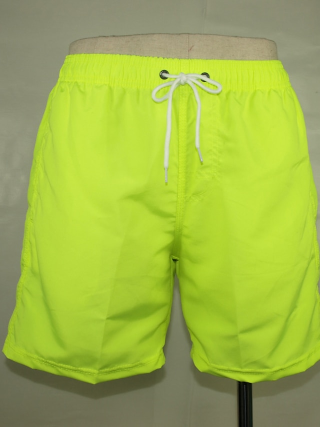 Mens Clothing Mens Bottoms | Mens Casual Fashion Shorts Beach Shorts Pocket Elastic Waist Short Pants Sports Outdoor Daily Micro