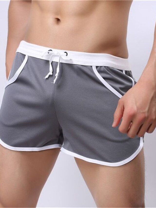 Mens Clothing Mens Bottoms | Mens Stylish Casual / Sporty Shorts 3 inch Shorts Elastic Waist Short Pants Sports Outdoor Daily Mi