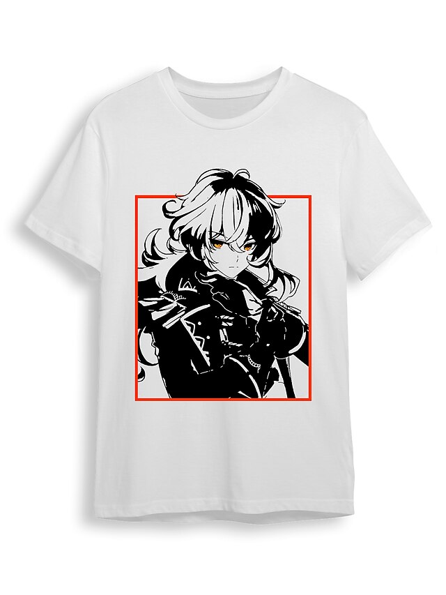  Inspired by Genshin Impact Ying T-shirt Cartoon 100% Polyester Anime Harajuku Graphic Kawaii T-shirt For Men's / Women's / Couple's