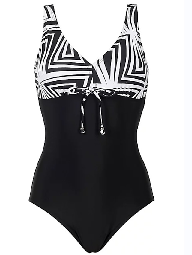 Women's Swimwear One Piece Monokini Bathing Suits Normal Swimsuit ...