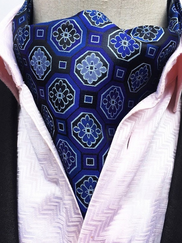  Pánské kravata Nákrčník Ascot Pracovní Svatba Gentleman Žakár