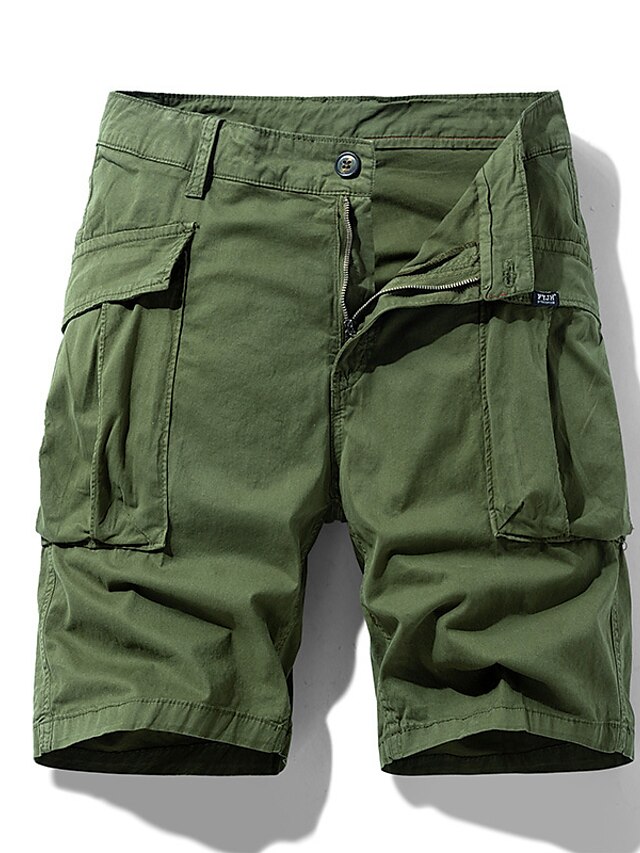 Mens Clothing Mens Bottoms | Mens Stylish Casual / Sporty Shorts Cargo Shorts Pocket Elastic Waist Short Pants Sports Outdoor Da