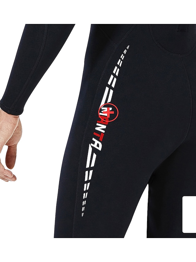 Sports & Outdoors Surfing, Diving & Snorkeling | Dive&Sail Womens Full Wetsuit 3mm SCR Neoprene Diving Suit Thermal Warm UPF50+ 