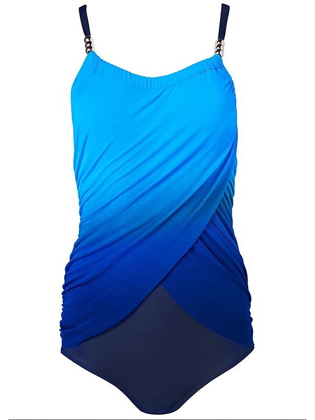 Women's Swimwear One Piece Monokini Bathing Suits Normal Swimsuit High