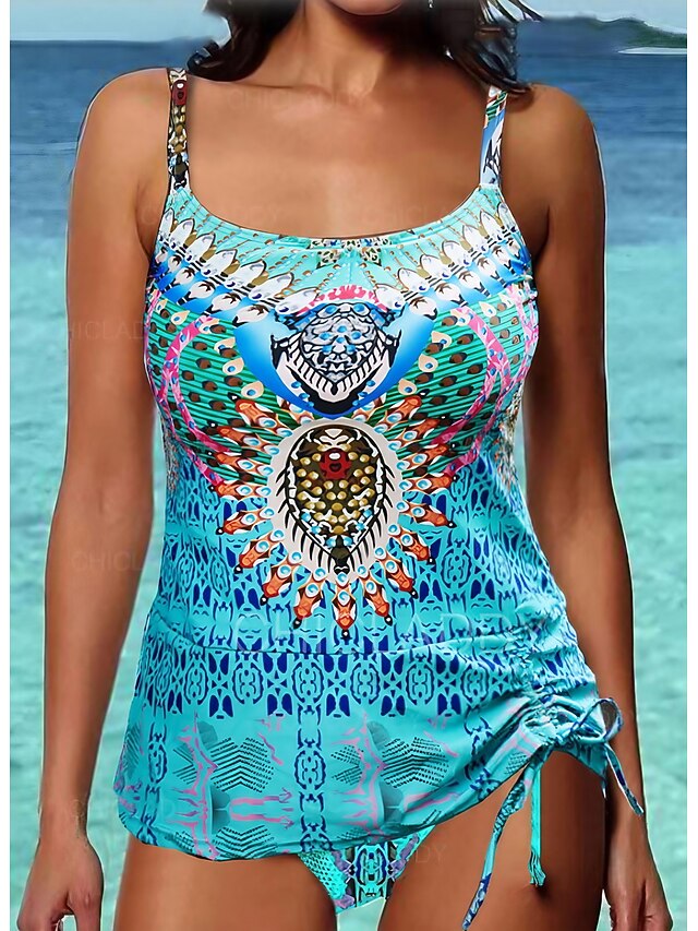 Damskie Stroje kąpielowe Sukienka kąpielowa 2 szt Normalny Kostium