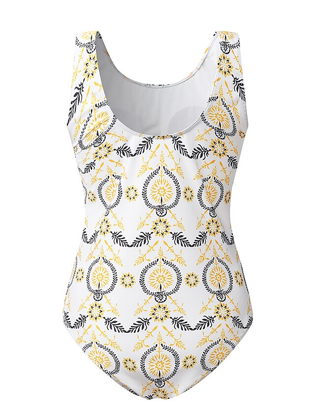 Women's Swimwear One Piece Monokini Bathing Suits Normal Swimsuit Tummy