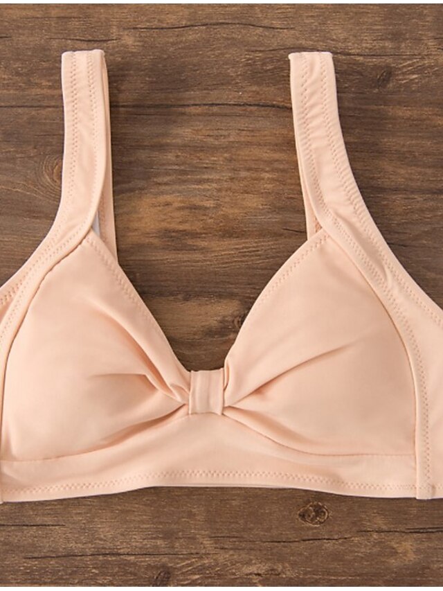 Naisten Uimaasut Bikinit 2 kpl Normaali Uimapuku Avoin selkä Tulostus