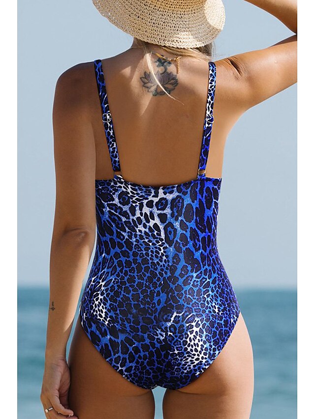 Womens Clothing Womens Swimwear | Womens Swimwear One Piece Monokini Bathing Suits Normal Swimsuit Water Sports Tummy Control Op