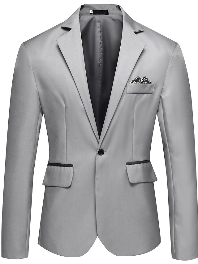 Men's Slim Fit Plaid Blazer Jacket – Business Casual Wear, All-Season Stretch Fabric (IJS-104, New With Tags)