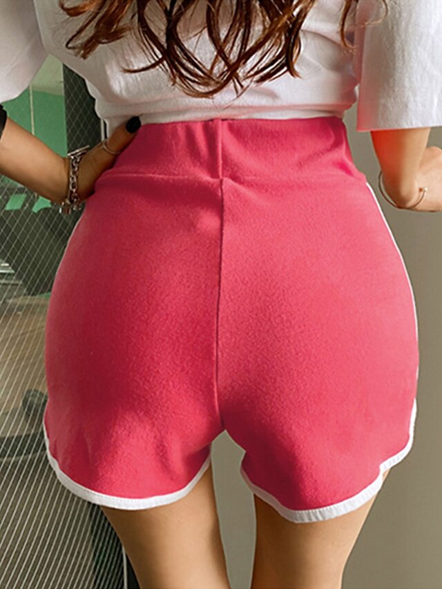 Womens Clothing Womens Bottoms | Womens Fashion Shorts Scrunch Butt Shorts Drawstring Short Pants Holiday Weekend Micro-elastic 