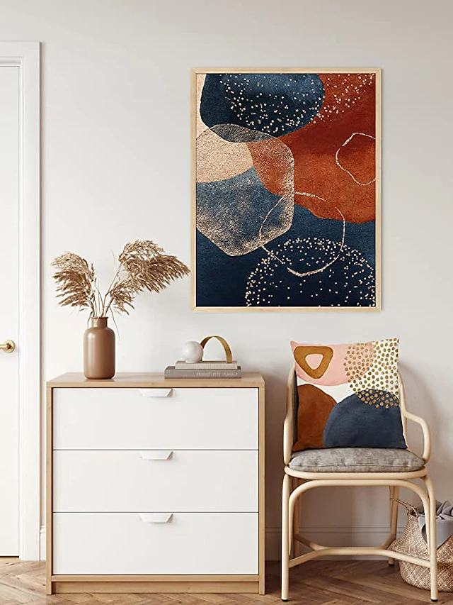 Abstract Double Side Cushion Cover 4PC Soft Decorative Square Throw Pillow Cover Cushion Case Pillowcase for Sofa Bedroom Superior Quality Machine Washable 10