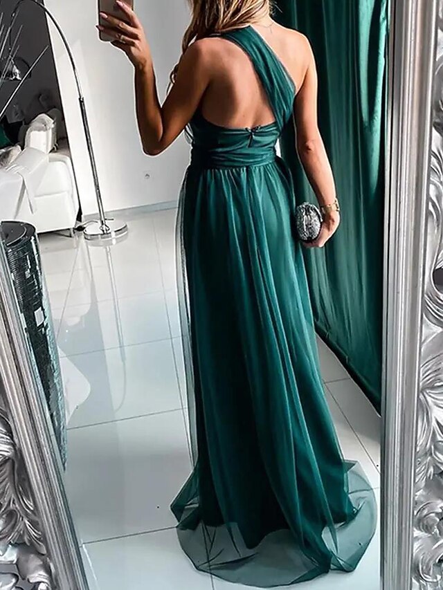 ALine Wedding Guest Chrismas Dress Sexy Dress Wedding Guest Prom Sweep