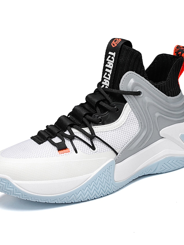 Men's Basketball Shoes Comfort Shoes Casual Athletic Walking Shoes PU