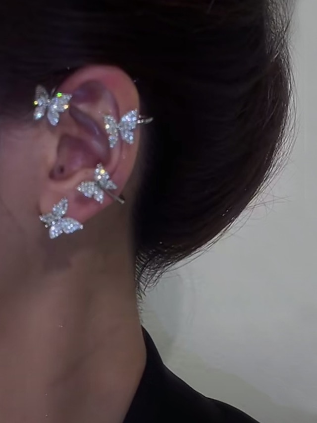  Women's Earring Fashion Street Butterfly Earring (one piece)