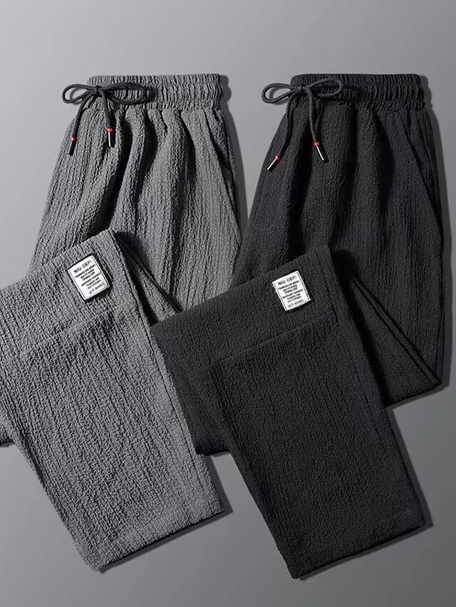 Pantalon de jogging décontracté pour homme avec cordon de