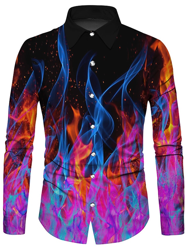Chemise noire en coton Blue Industry