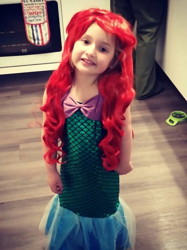 Freebily Alien Space Girl Kostüm Set - Weltall Kleid Mit Haarreif Für Mädchen Karneval