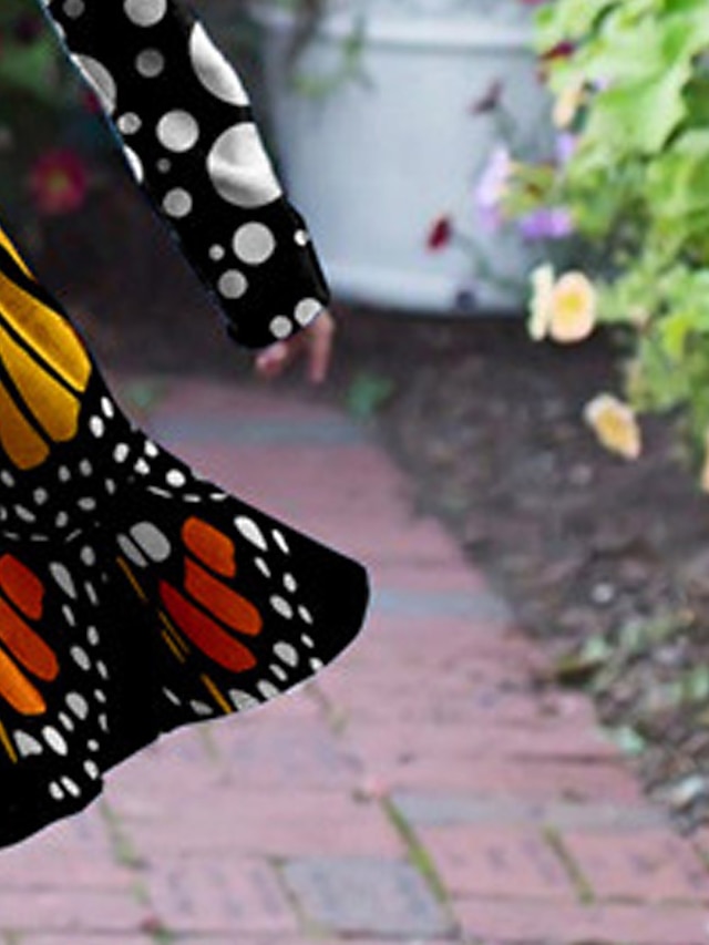 Playful Butterfly Dress for Girls, Ages 2-8 – Adorable and Comfortable, Perfect for Any Occasion