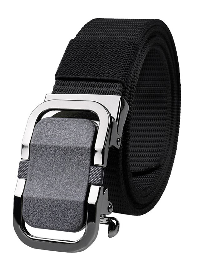Ceinture Homme En Nylon Avec Boucle Métal - Ajustement Rapide, Réglage Précis, Légère, Pour Travail, Sport, Extérieur