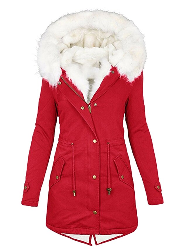 Women's Winter Coat Winter Jacket Parka Warm Breathable Outdoor
