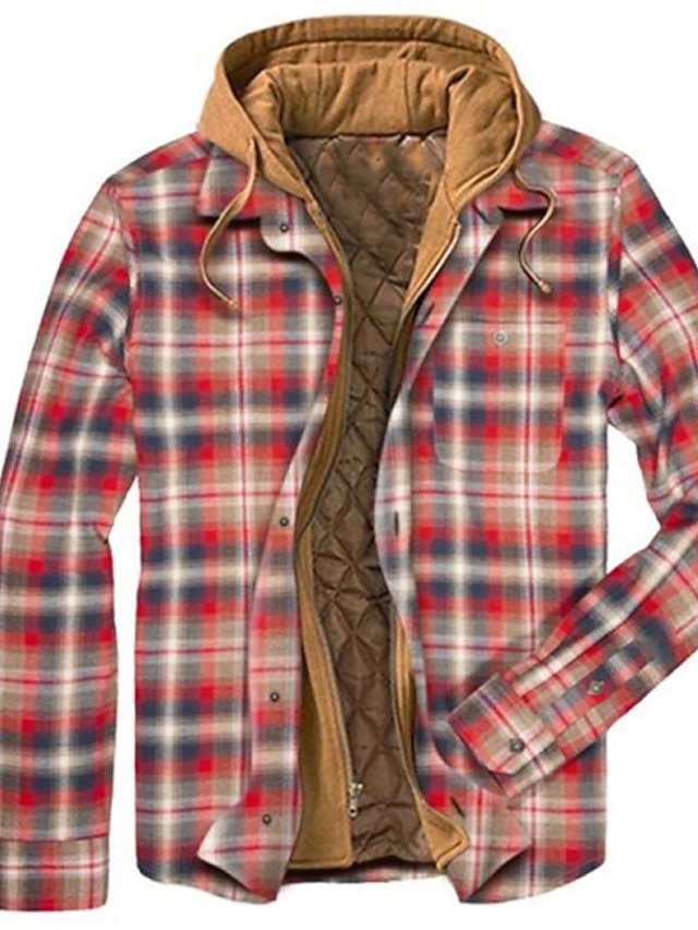 KOG Winterjacke Herren Steppjacke Wintermantel Fashion