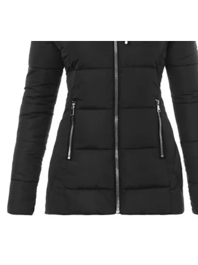 Womens Puffer Jacket Winter Jacket Winter Coat Comfortable Casual Daily Casual Daily Weekend 