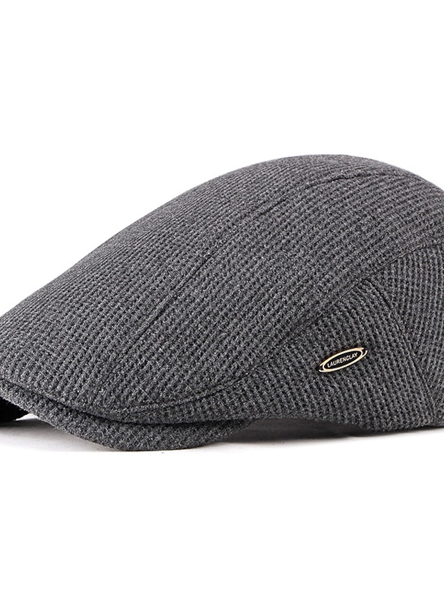 Béret Français En Laine - Taille Unique (55 Cm), Bleu Marine, Fabrication Artisanale, Style Classique Unisexe