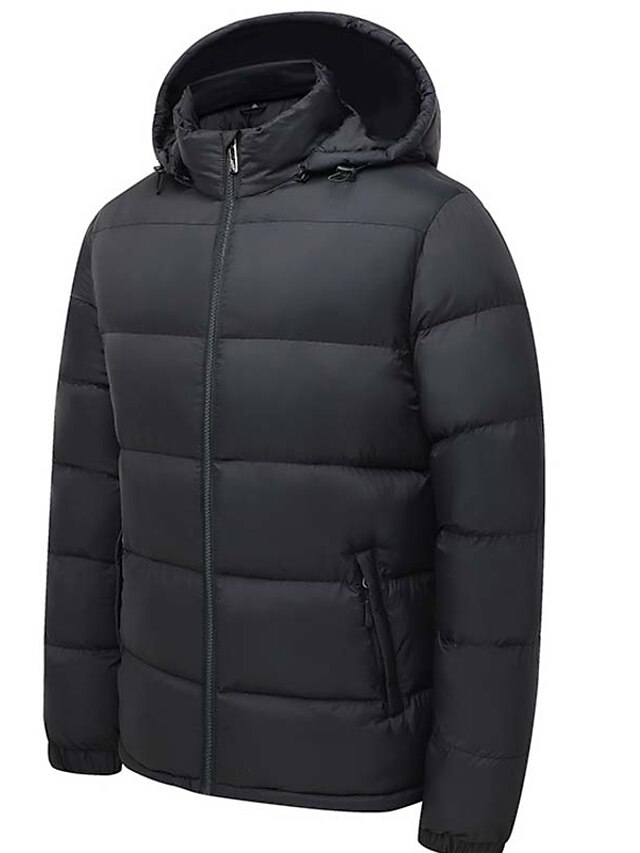 Men's Winter Coat Winter Jacket Puffer Jacket Quilted Jacket Zipper