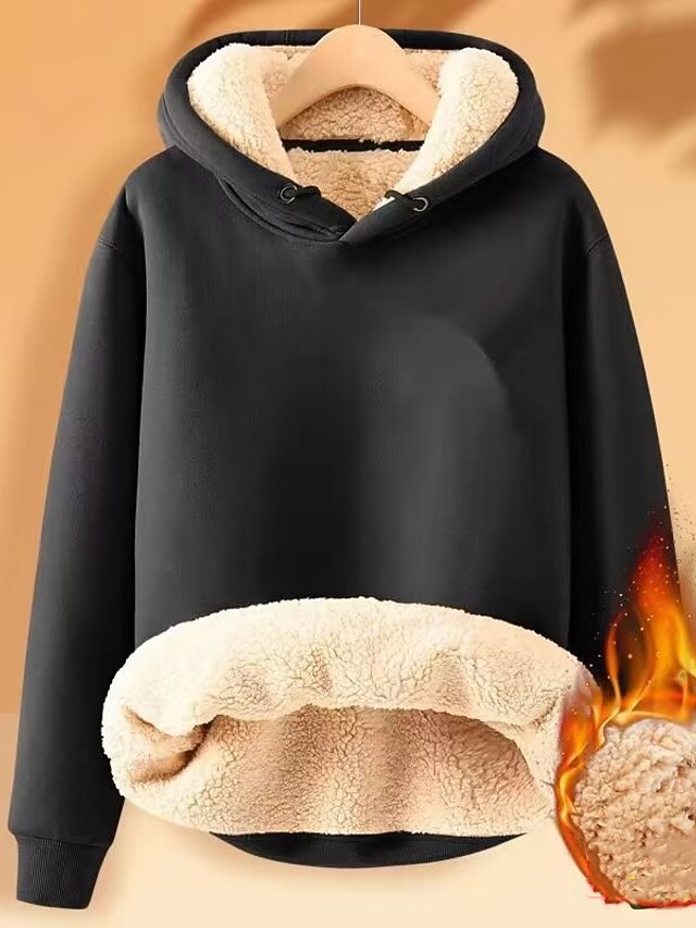 sweat capuche femme polaire