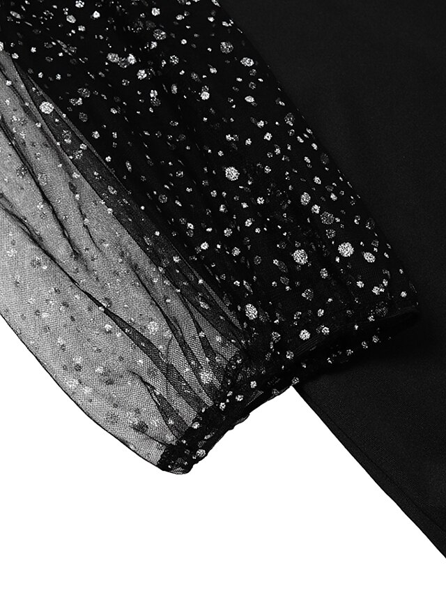 Women's Plus Size Going Out Tops Blouse Concert Tops Mesh Daily Date