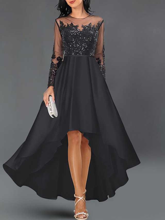 fashion nova champagne dress Angelique Satin Maxi blush Colour:Black Magic 22 Best Black Shirt