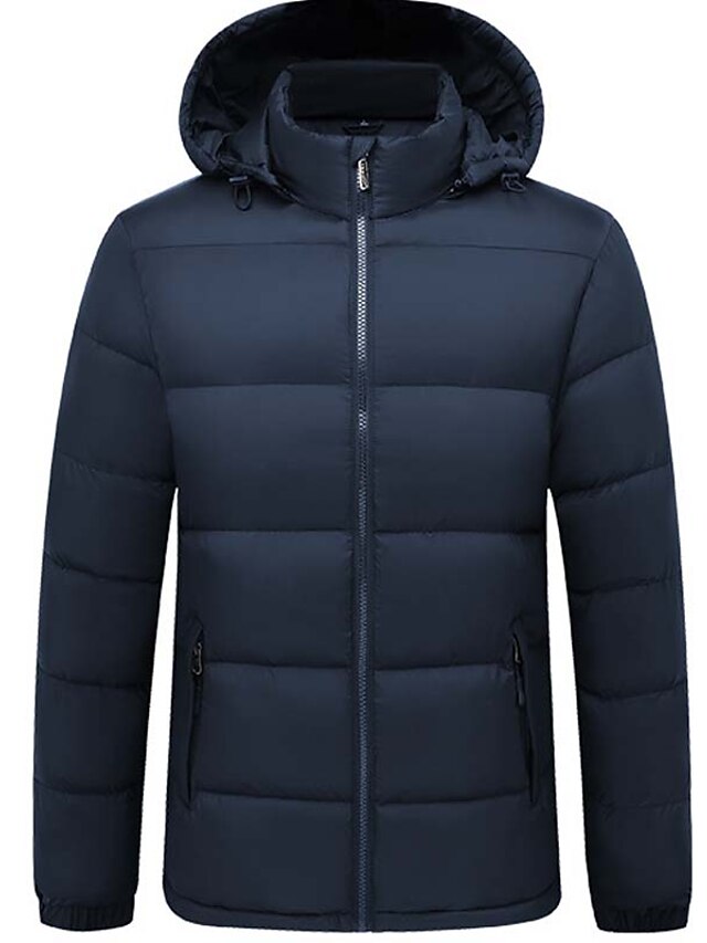Men's Winter Coat Winter Jacket Puffer Jacket Quilted Jacket Zipper