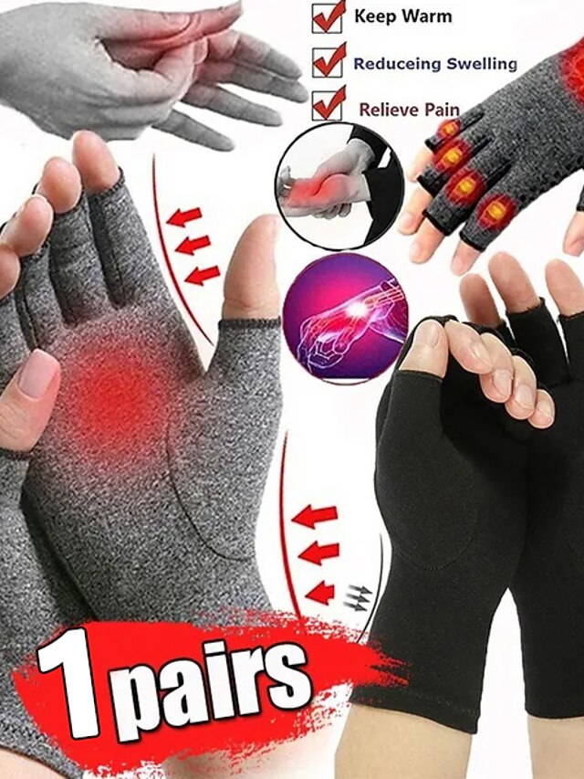 4 Colors Arthritis Gloves Touch Screen Gloves Anti Arthritis