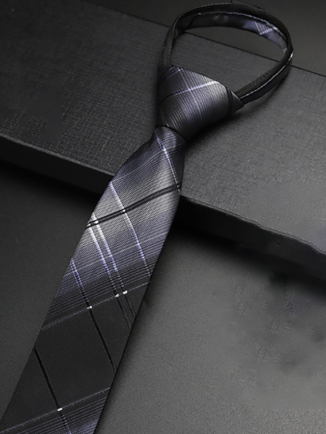  pánské základní kravaty jednobarevná stříbrná černá tmavě červená 2024