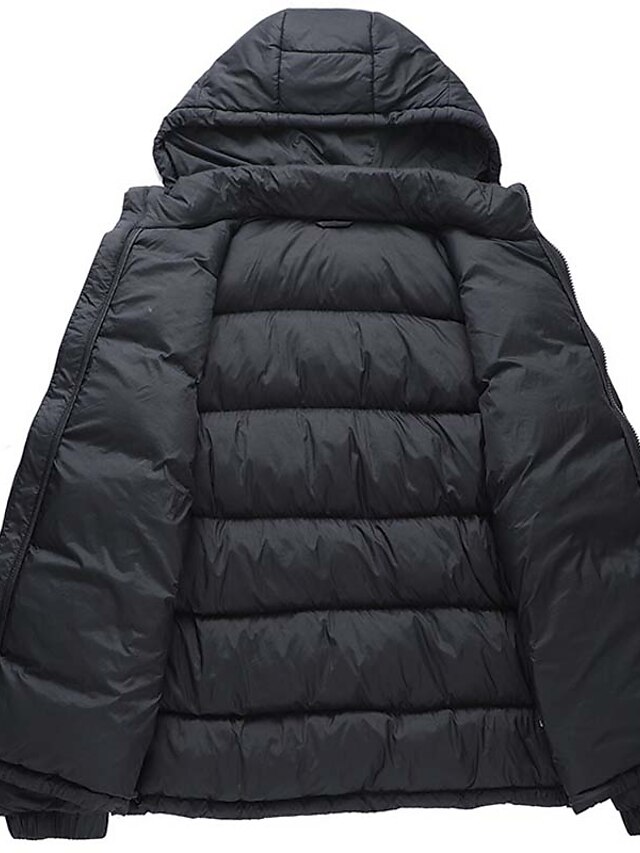 Men's Winter Coat Winter Jacket Puffer Jacket Quilted Jacket Zipper