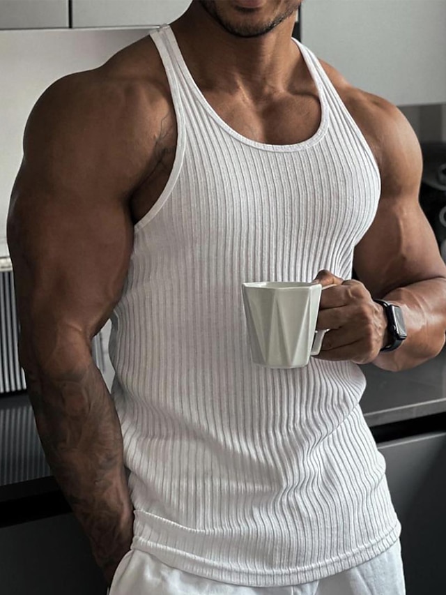 Tee Shirt Sans Manche Homme Sous Vetement Maillot De Corps