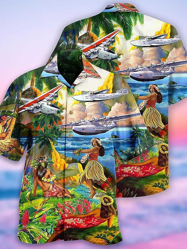 Chemise De Pêche Columbia PFG Super Bahama – XL – Imprimé Hawaïen – Occasion