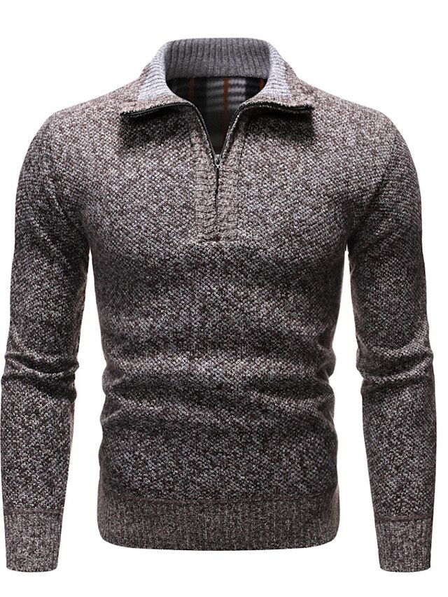 Pullover Halber Reiverschluss Herren