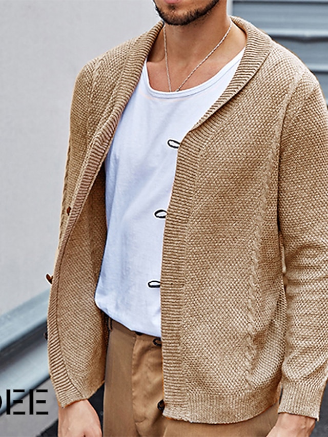 Europe et Amérique Pull Homme Automne et Hiver Nouveau Cardigan Homme Pull Bas T