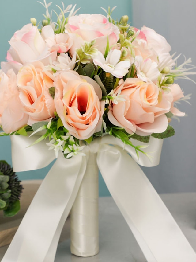  Fleurs de poignet de mariage Bouquets Mariage / Fête de Mariage Fleurs artificielles Moderne contemporain