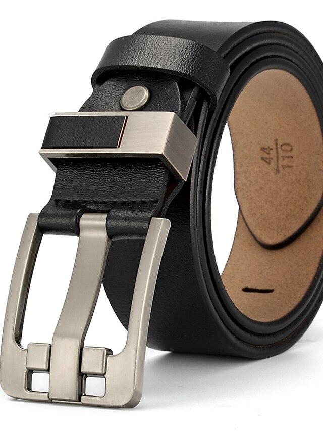 New Fashion Luxury Leather Design Male Dermis Leather Belt