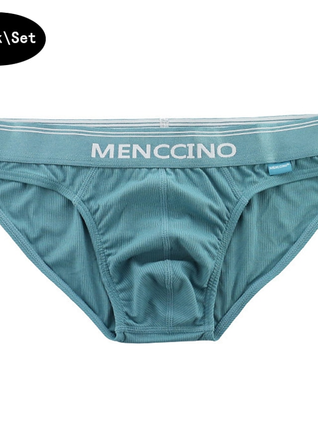 Men's 2packs Briefs Brief Underwear Modal Washable Comfortable Letter ...