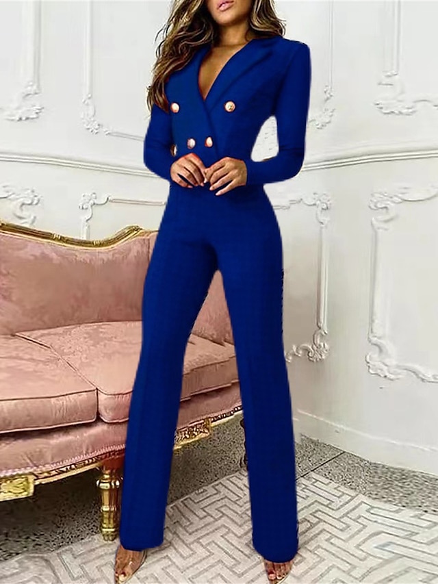 Jumpsuits for Women Dressy Casual Daily Streetwear Office / Career ...
