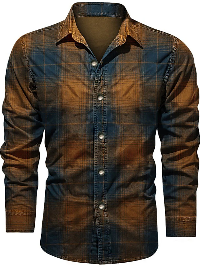 Produktbild von Kariertes Button-Down-Shirt Für Jungen & Mädchen