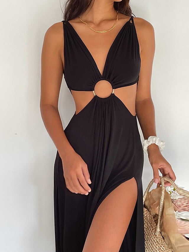 Damskie Sukienka na imprezę Sukienka z wycięciem Seksowna sukienka