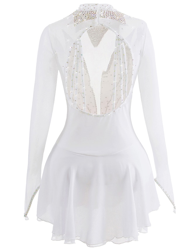 Figure Skating Dress Women's Girls' Ice Skating Dress Outfits Light