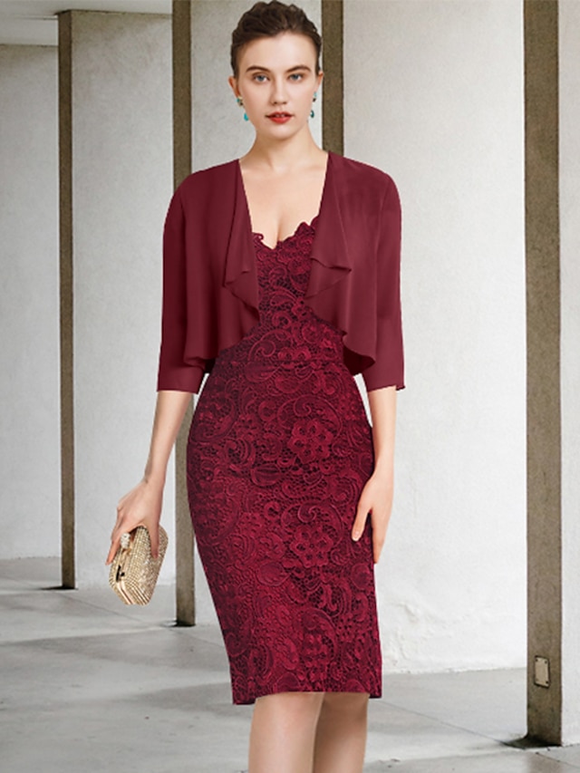 Abito Lungo Donna Elegante Senza Maniche | Adatto Per Matrimoni E Serate | Tessuto Elasticizzato - Foto 2