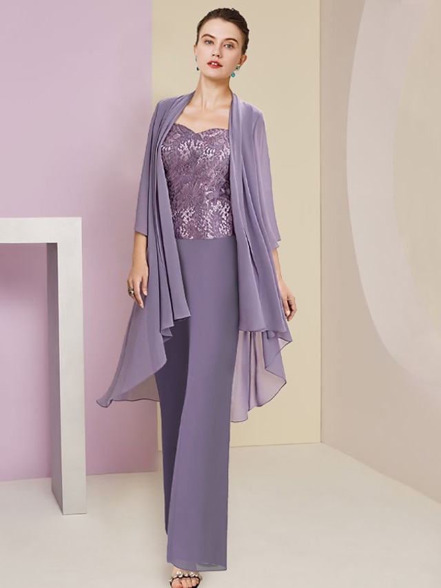 Floral Print A-Line/Princess Scoop Neck Floor-Length Mother of the Bride & Groom Dresses with Ruffles